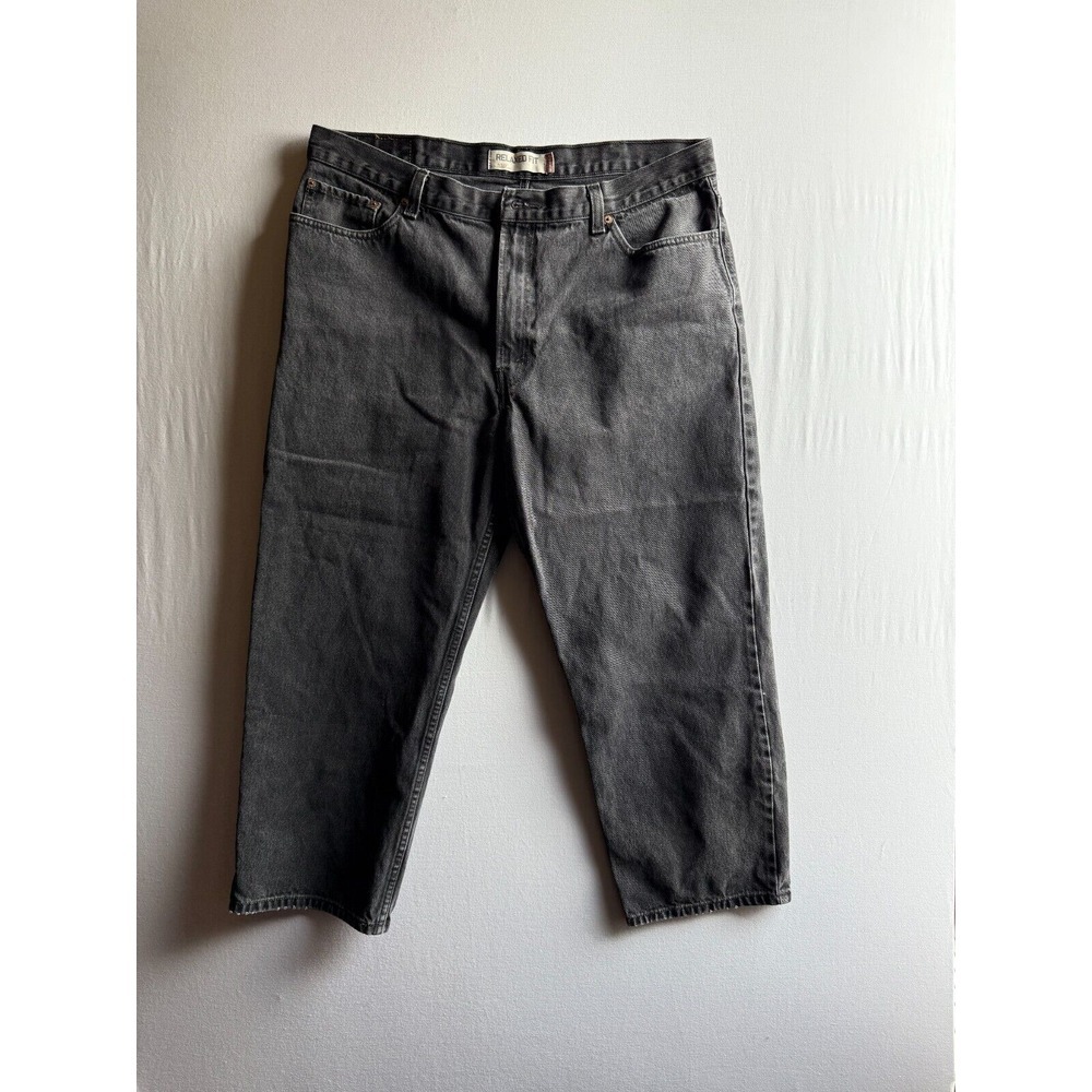 Levis‎ 550 Black Relaxed Fit Jeans 42x30